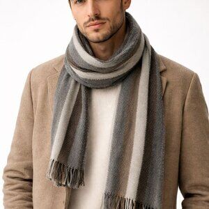 Exclusive Nepal  100 % Cashmere Scarf Shawl Handmade Ethical Soft Wrap